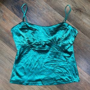 Moda International Emerald Green Tank top